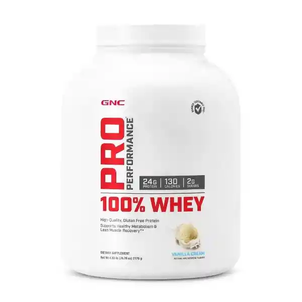 Gnc Pro Performance Suplemento Dietético 100% Vainilla