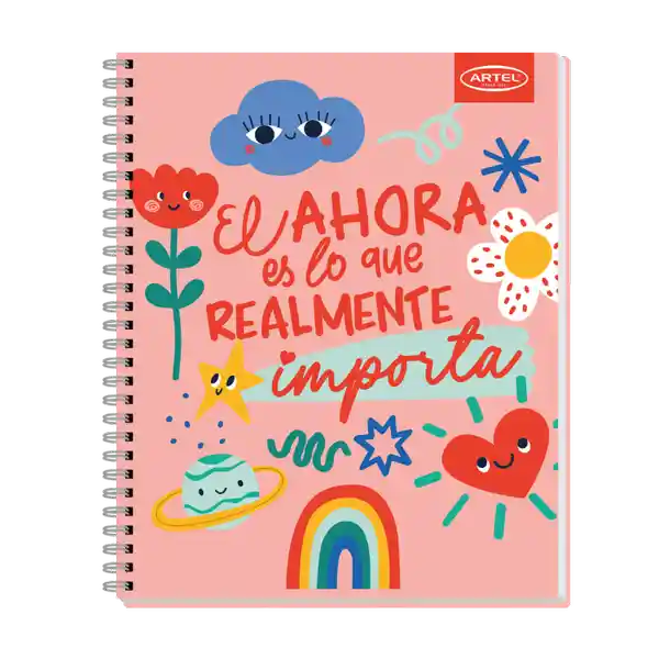 Artel Cuaderno Universitario 100 Hojas Cute 7 mm