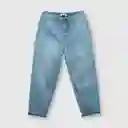 Jeans Slouchy De Niño Azul Talla 4a