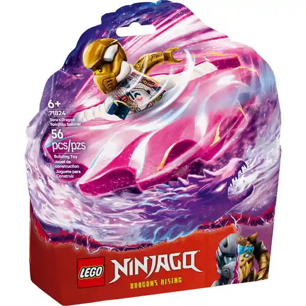 Set Construcción Spinner de Spinjitzu Del Dragón de Sora Lego