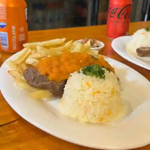 Carne Mechada con 2 Agregados