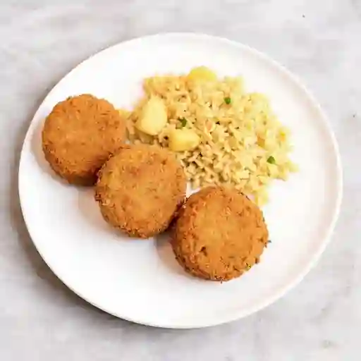 Kibbe Vegano Relleno Al Plato