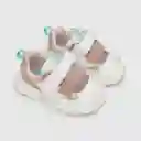 Zapatillas Para Niña 2 Velcros Chunky Blanca Talla 27 Colloky