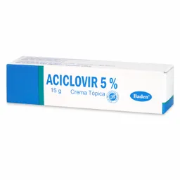 Aciclovir 5% Crm. Pomo 15gr.