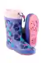 Botas de Agua W24 Niña Morado 33 919 Ficcus