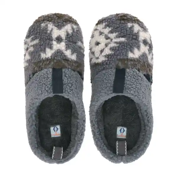 Pantuflas Corderito Gris Talla 42