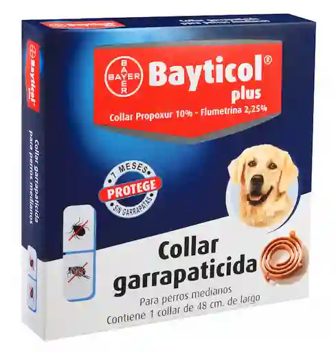 Bayticol Collar Garrapaticida Para Perro Mediano