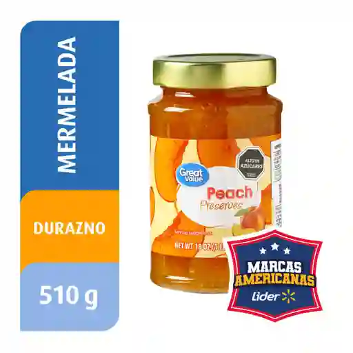 Great Value Mermelada Durazno