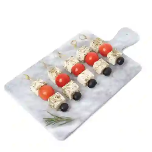 Brochetas Queso de Cabra
