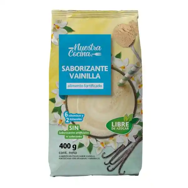 Nuestra Cocina Saborizante Sabor Vainilla Sin Azúcar