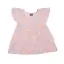 Vestido Bebé Niña Rosado Pillín 6 M