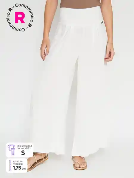 Tatienne Pantalón Ebula e Ess Blanco L V25