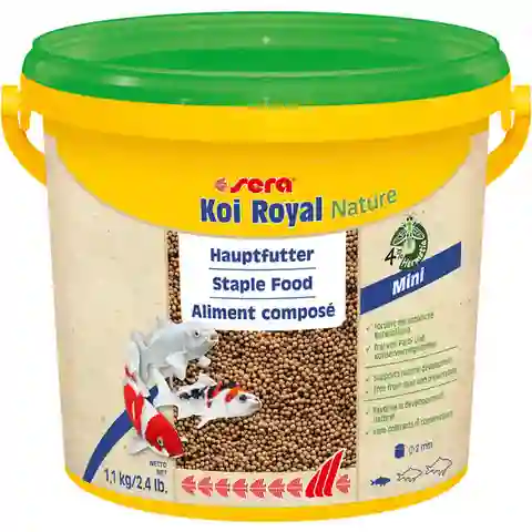 Sera Alimento Para Pez Koi Royal Nature Mini