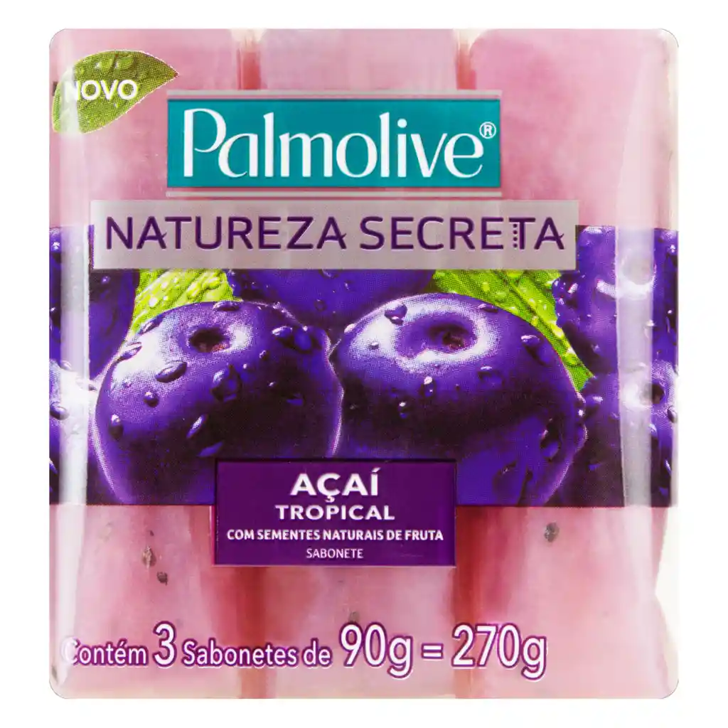 Palmolive Jabon Acai 3Un