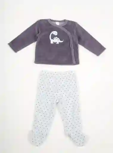 Baby Harvest Pijama Osito Plush2Pcs B es Tt Índigo Talla 3-6