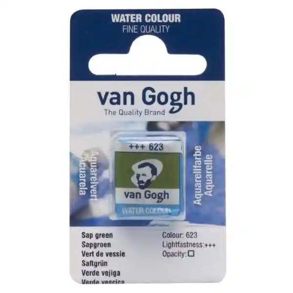 Van Gogh Acuarela Pan Verde Vejiga