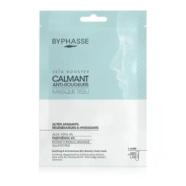 Byphasse Mascarilla Facial Calmante y Anti-Rojeces