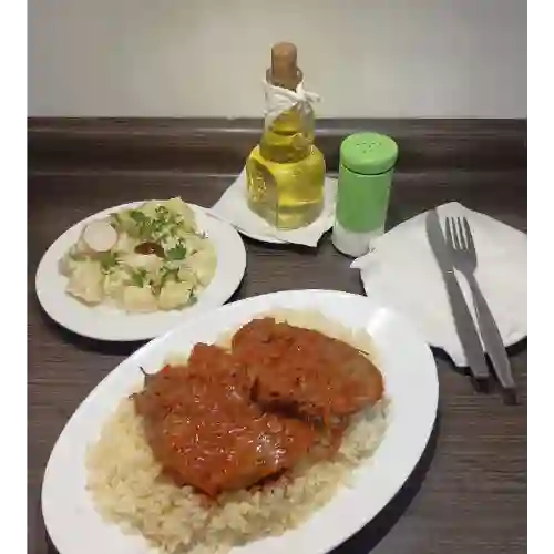 Doble Carne Mechada con Agregados