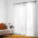 Set Cortina Velo Estampado Trama Presillas 140 x 240 Casaideas