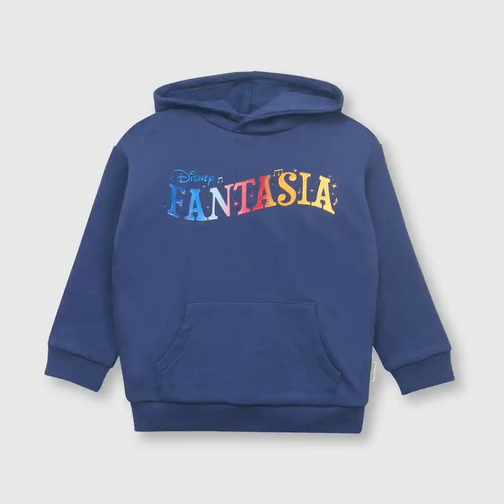 Polerón Mickey Para Bebé Niño Azul Talla 24m