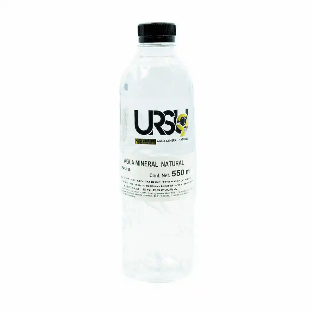 Ursu9 Agua Natural Mineral