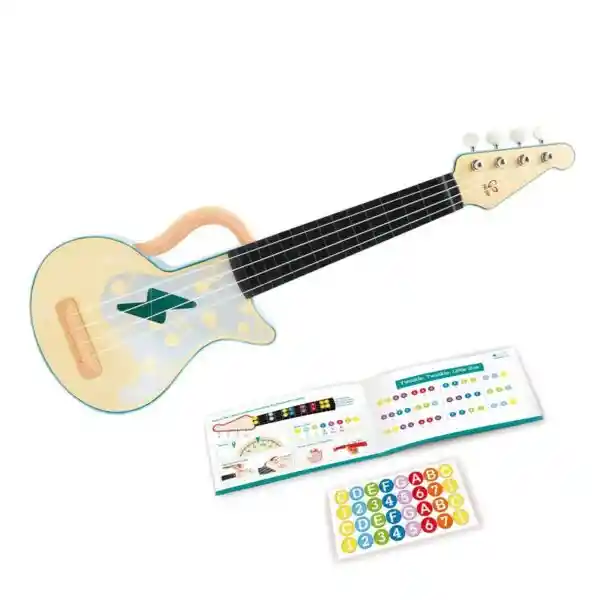 Hape Juguete Rock n Roll Ukulele - E0626
