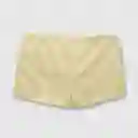Short Vuelitos De Niña Amarillo Talla 3/6 Meses