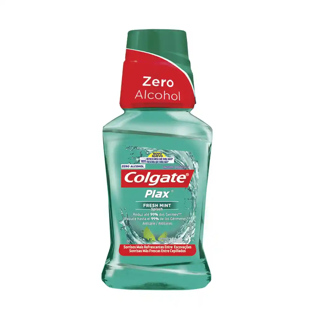 Colgate Plax Enjuague Bucal Fresh Mint Plax