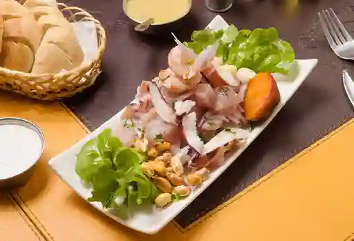 Ceviche Pisco y Sabor