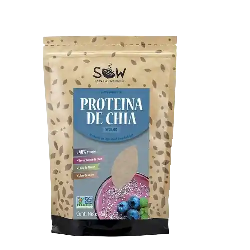 Sow Suplemento Alimenticio Proteína de Chía