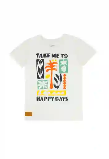 Polera Spirit Kids Niño Crudo Tall 04 - 231