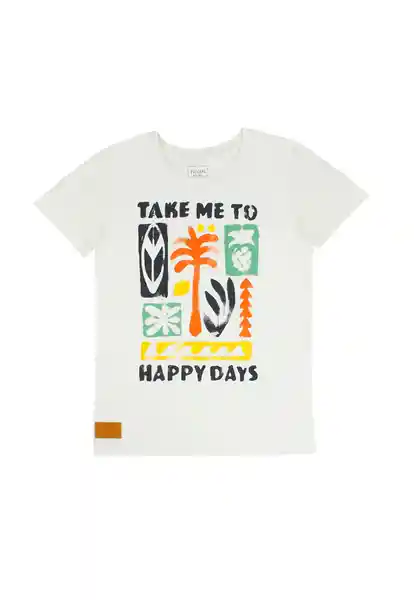 Polera Spirit Kids Niño Crudo Tall 04 - 231