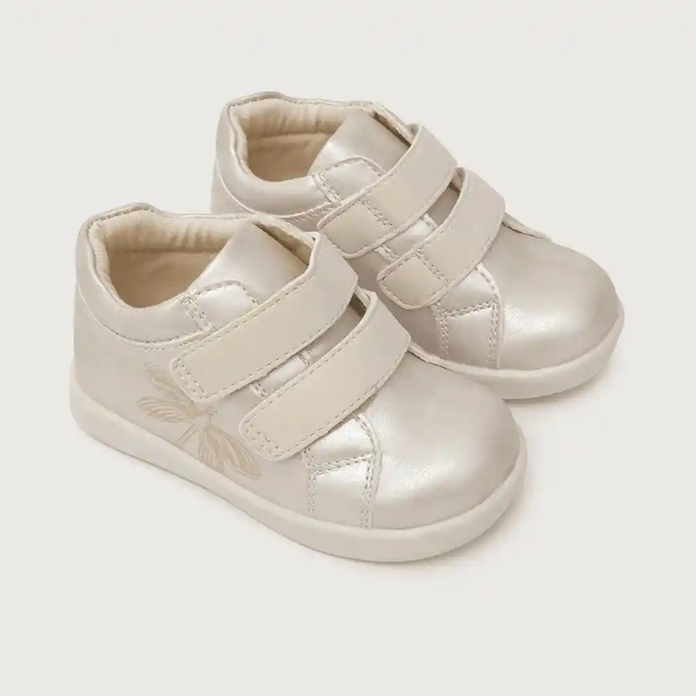 Zapatillas Urbana Niño Dorada Talla 20