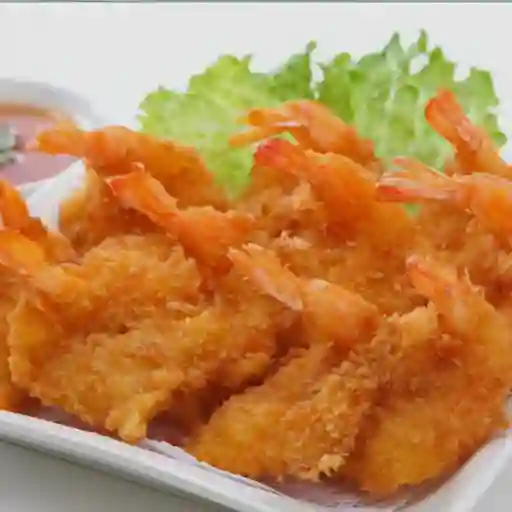 Colitas de camarón apanadas 12 unidades