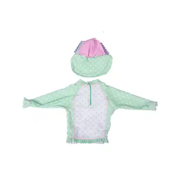 Traje de baño Bebe Niña Verde Pillin 3 a