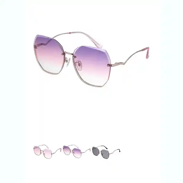 Lentes de Sol Poligonal Miniso