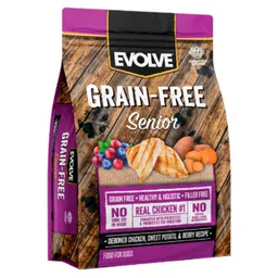 Evolve Dog Senior Grain-free Real Chicken X 6.35 Kg