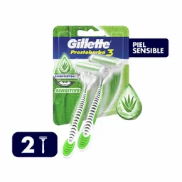 Gillette Afeitadora Desechable Prestobarba 3 Sensitive