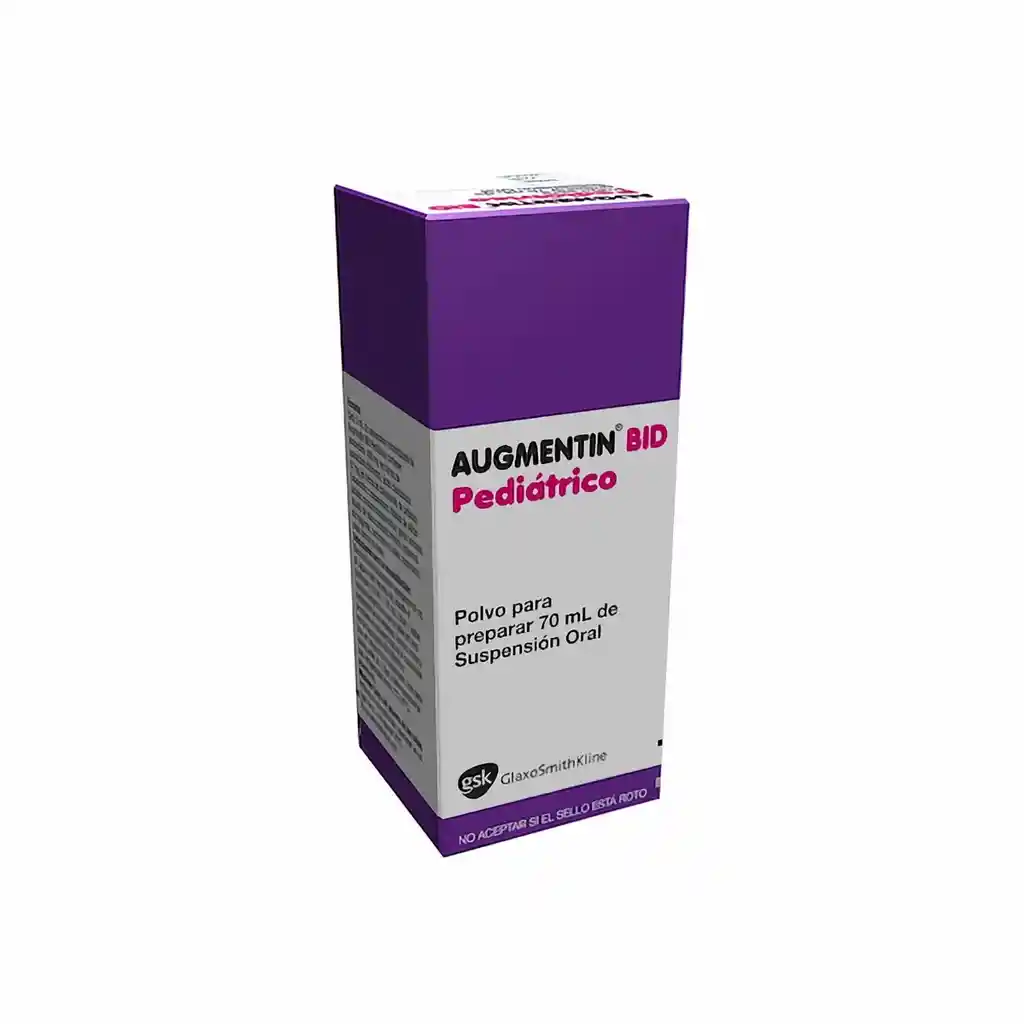 Augmentin Bid Polvo Suspension Oral (57 mg / 400 mg