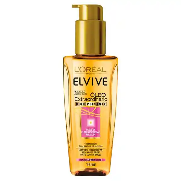 Loreal Paris-Elvive : Óleo Extraordinario Jalea Disciplinante