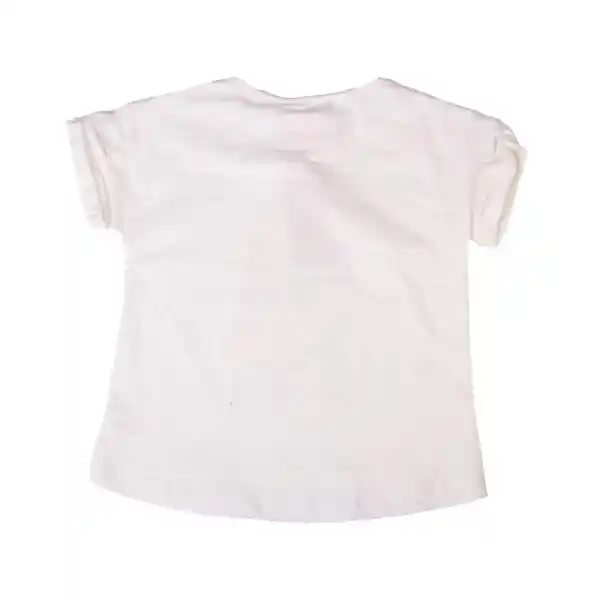 Polera Niña Blanco Pillin 4 a