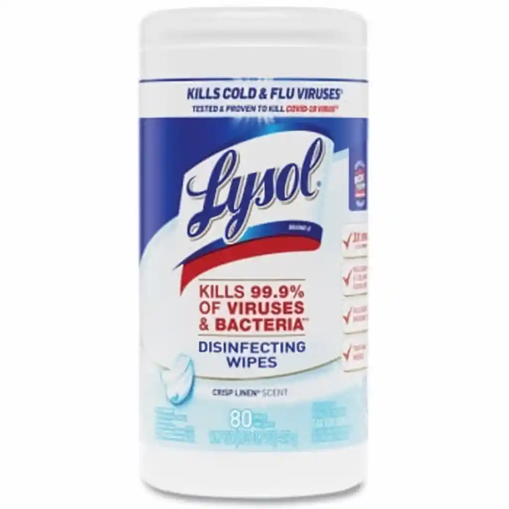 Lysol Toalla Desinfectantes Crisp Linen