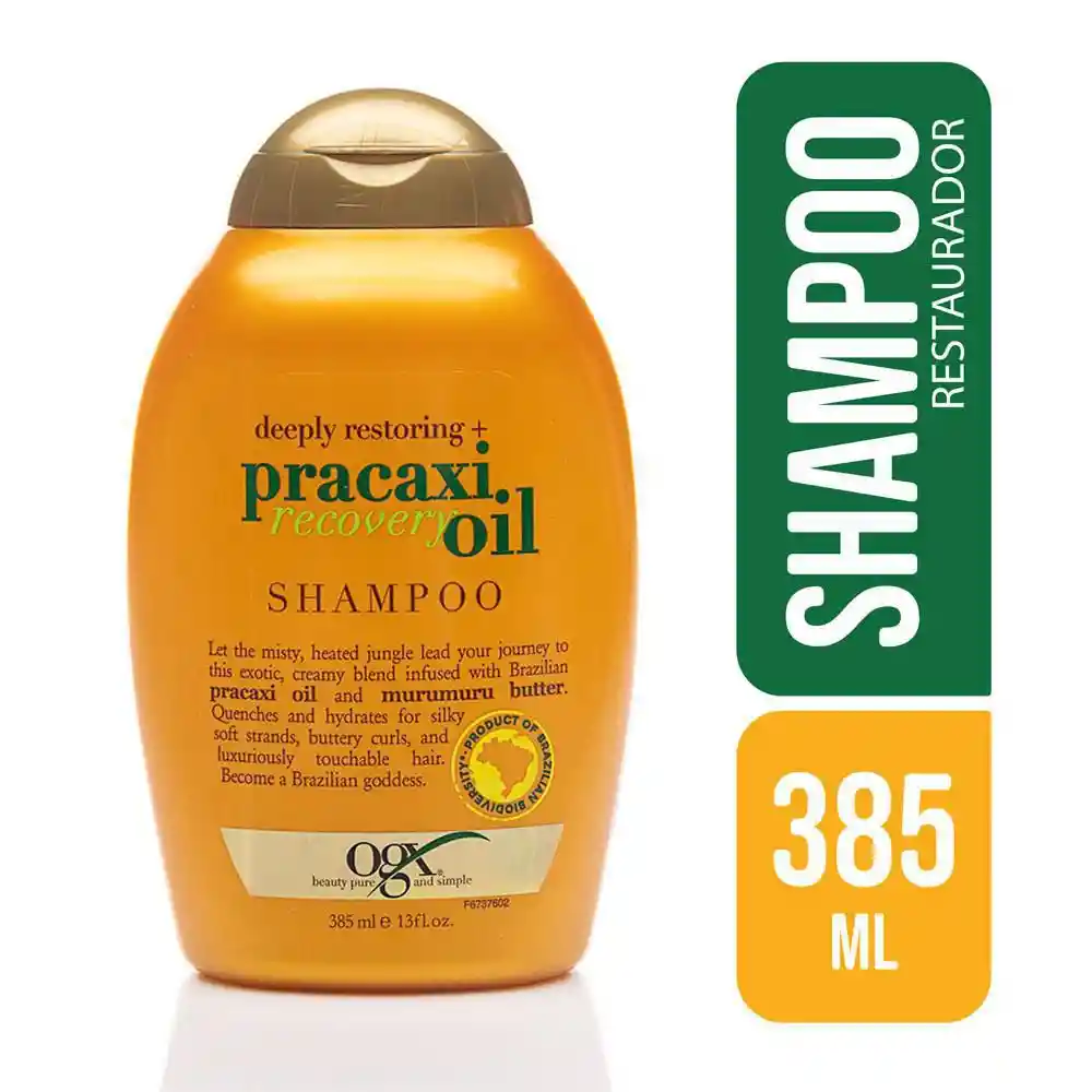 Organix Shampoo Pracaxi Recovery Oil