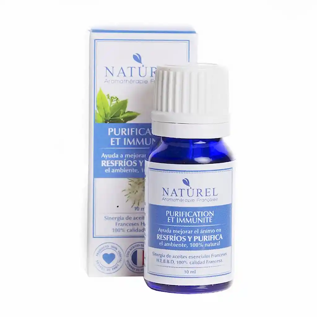 Naturel Organic Aceite Sinergia Purification et Immunite