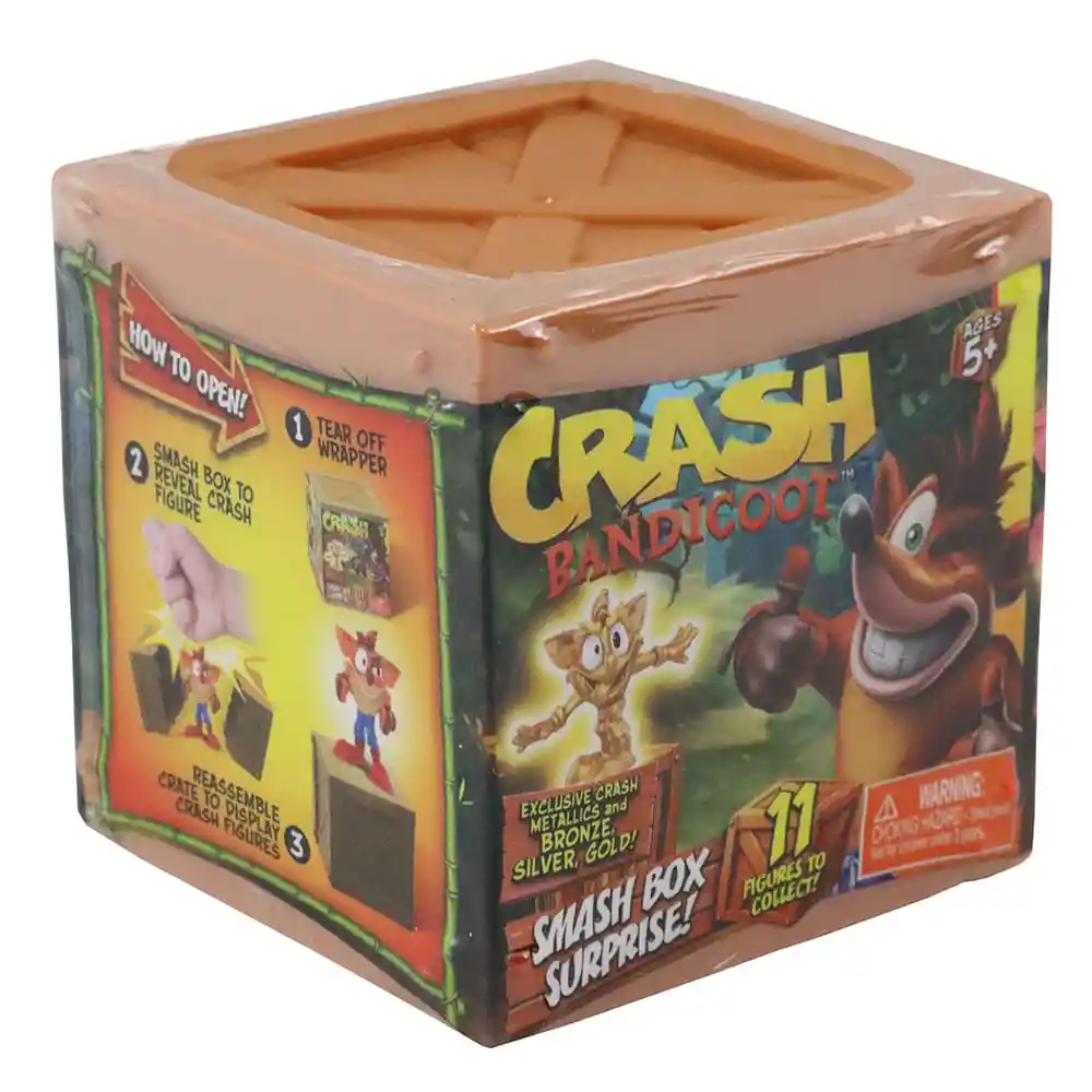 Figura Crash Bandicoot 2.5 Smash Box Surprise