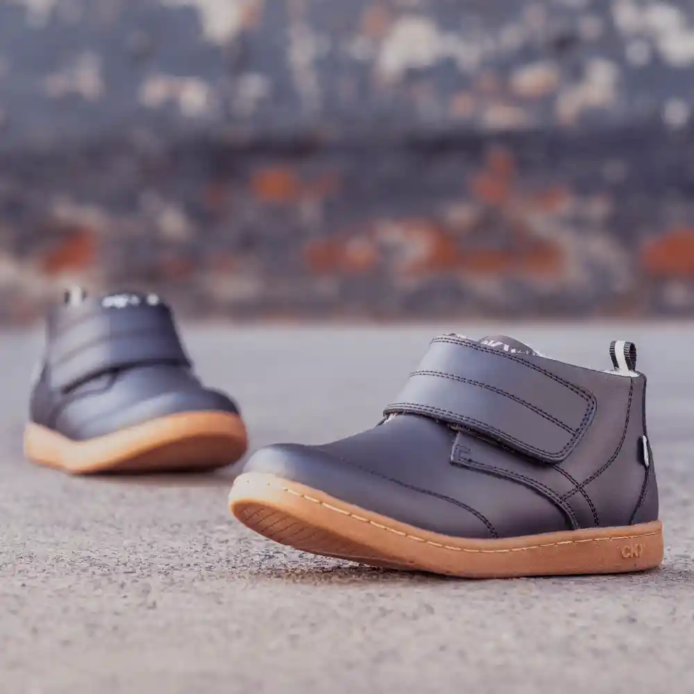 Botines Escolar 2 De Niña Junior Negro Talla 32