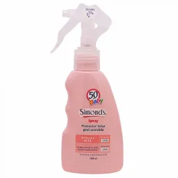 Simonds Protector Solar Baby Fps 50 en Spray 