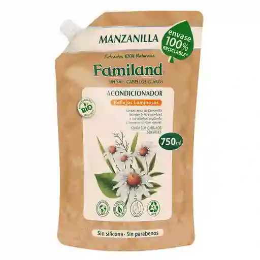 Familand Acondicionador Manzanilla Bio Reciclable