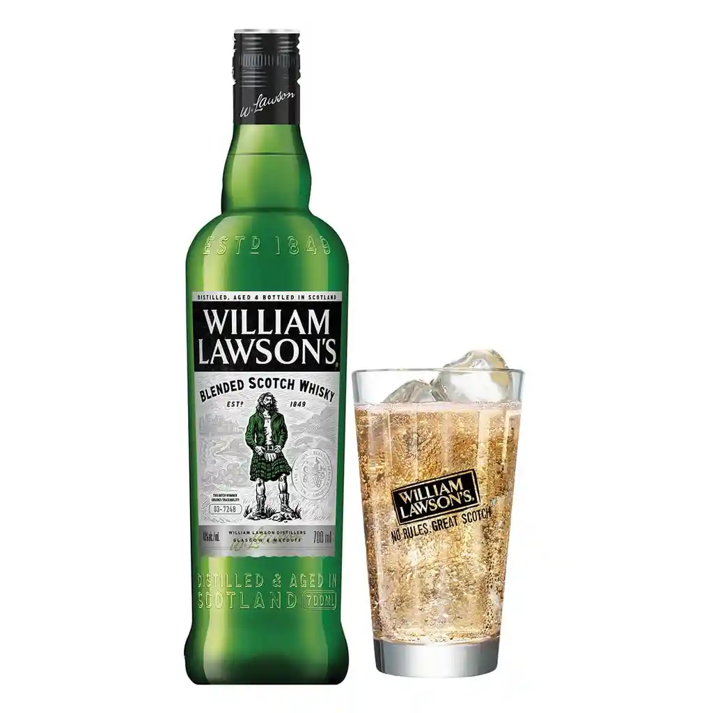 Whisky William Lawson 5 Años 40° 750 C.c.