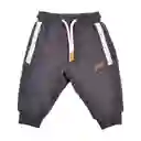 Pantalón Sudadera Bebé Niño Gris Oscuro Talla 3 M Pillin